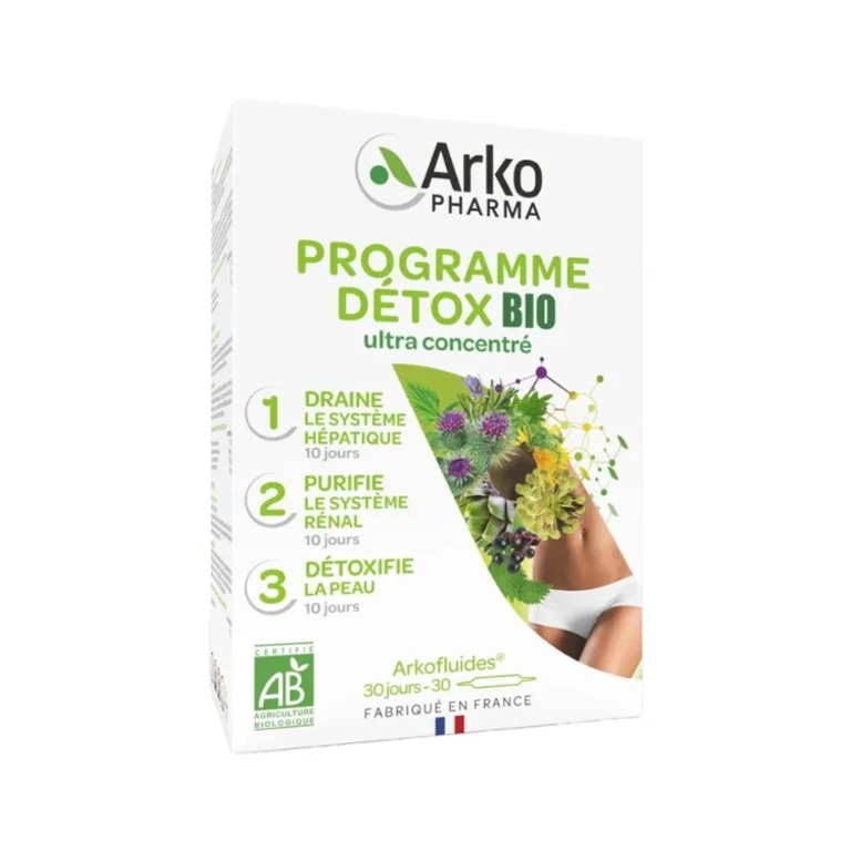 Arkofluidi Detox Program Triple Action Bio 3x10 Bulbs
