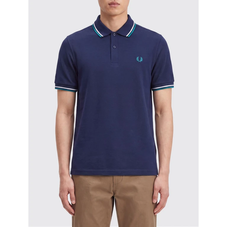 Cotton Polo Shirt with Logo (FPM3600P5786A)