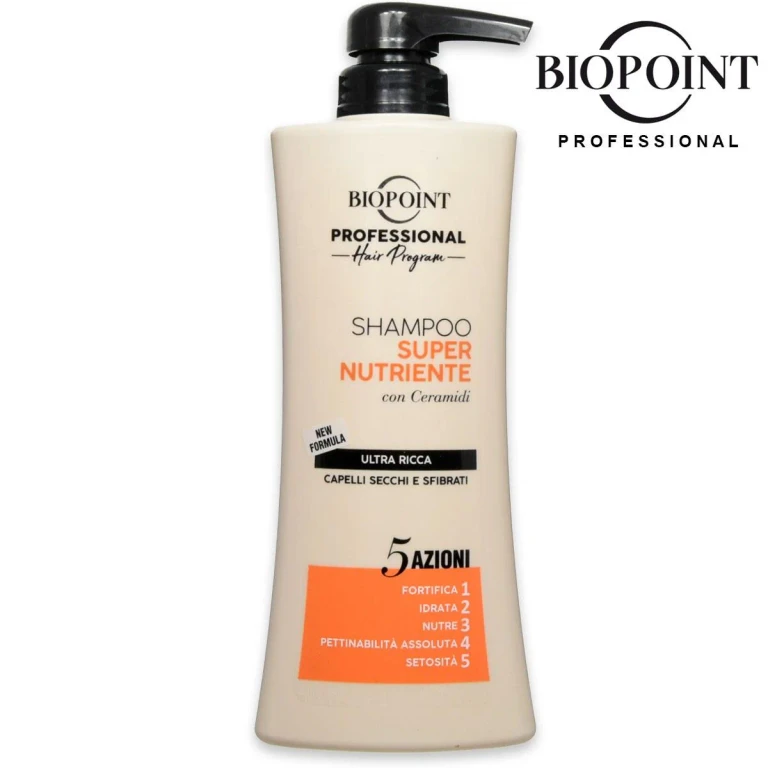 Super Nutrient Shampoo Biopoint 400 Ml
