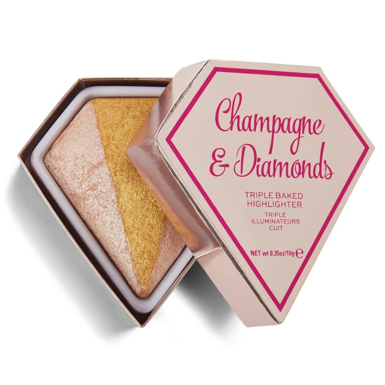 Polvo Iluminador Triple Baked Champagne & Diamonds