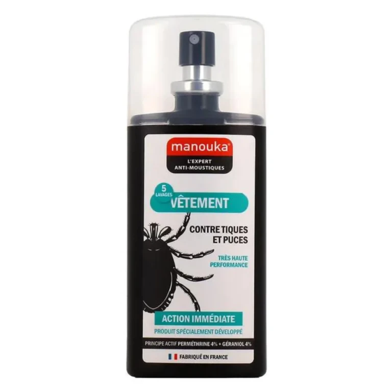 Anti-tick and flea spray for clothing Immediate Action 75ml