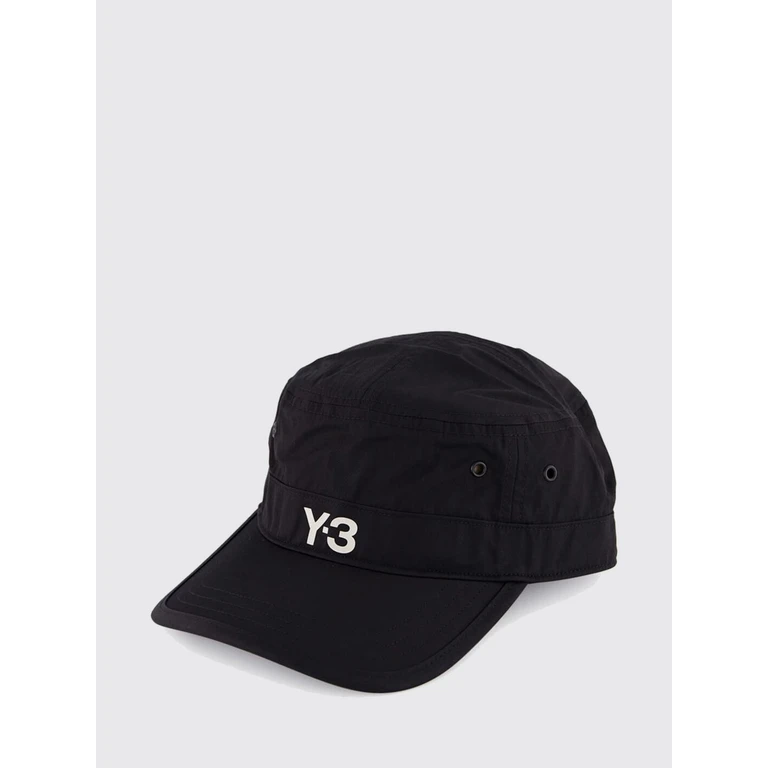 Nylon and Cotton Baseball Cap with Peak and Contrast Logo (KD0202)