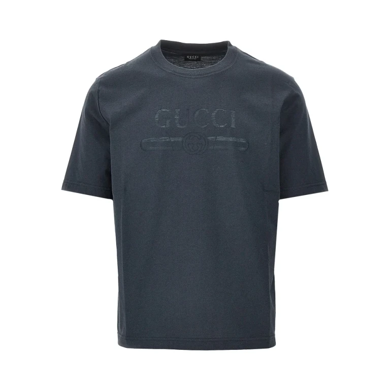 GUCCI Devoré crest T-shirt Man M