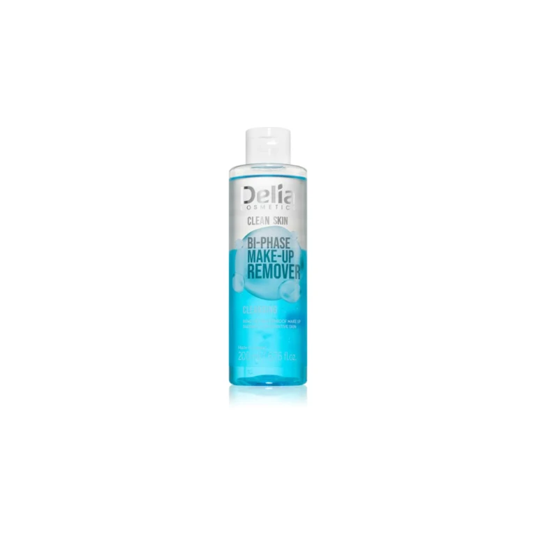 Clean Skin biphasic make-up remover for face and eye contour 200 ml