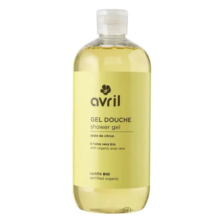 Organic lemon peel shower gel 500ml