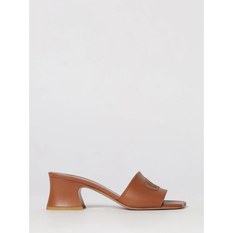 CHLOÉ Soleil Mules in Leather (CH25A12MPI27T)