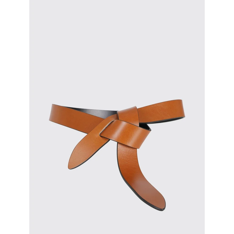Lecce Bicolor Gürtel Schwarz/Natur M