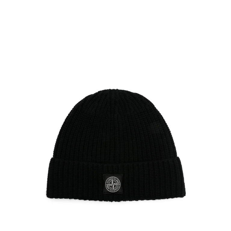 Ribbed Wool Beanie