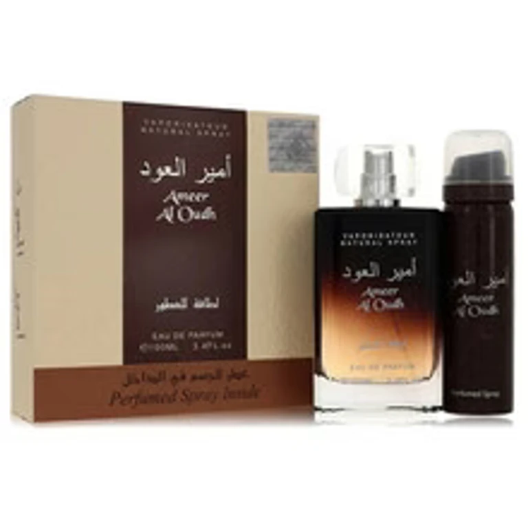 perfumes Ameer Al Oudh set EDP 100 ml and deospray 50 ml