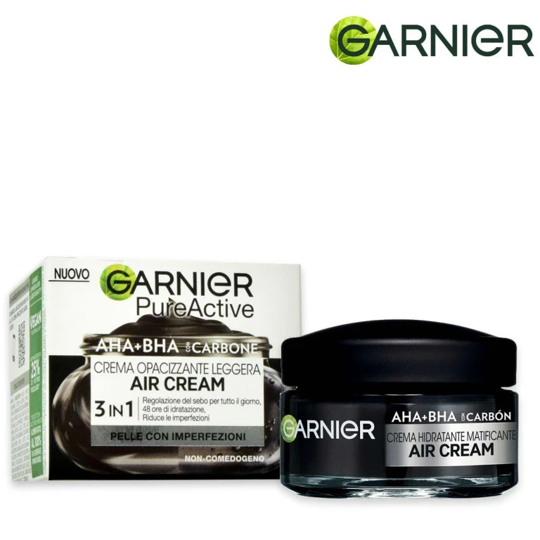 Pure Active Mattifying Cream With Charcoal 3 In 1 50 ml