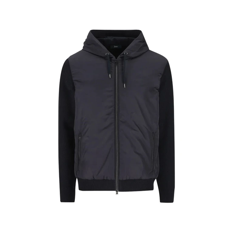 Front Zip Hooded Sweatshirt
