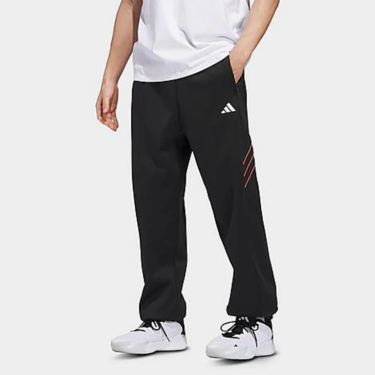 Men's Crazy Warm Fleece Sweatpants in Black Size: XXS