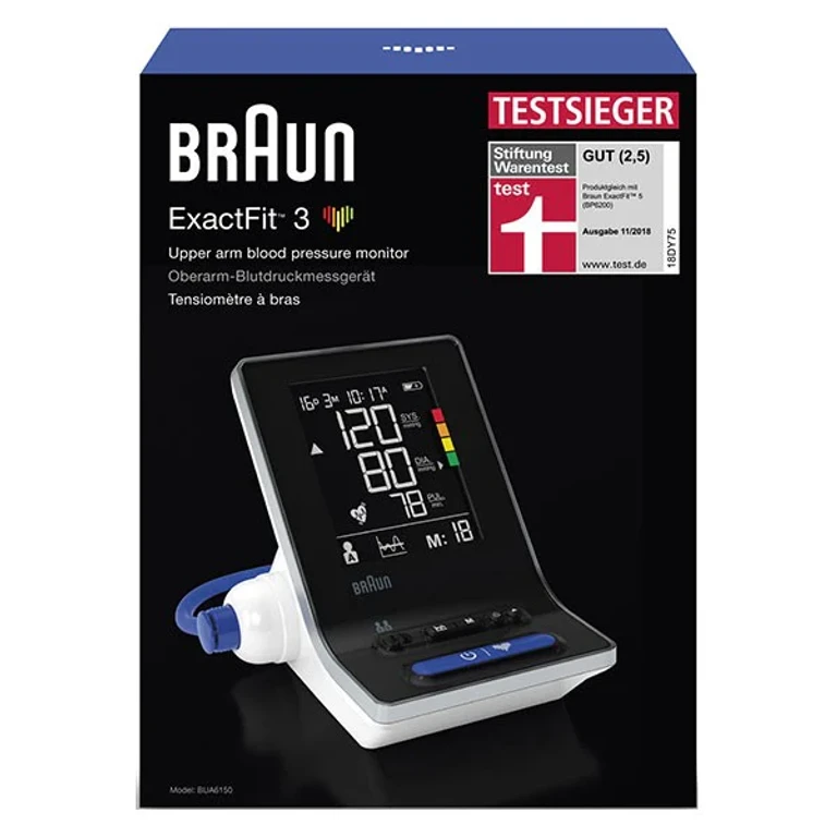 ExactFit 3 Upper Arm Blood Pressure Monitor