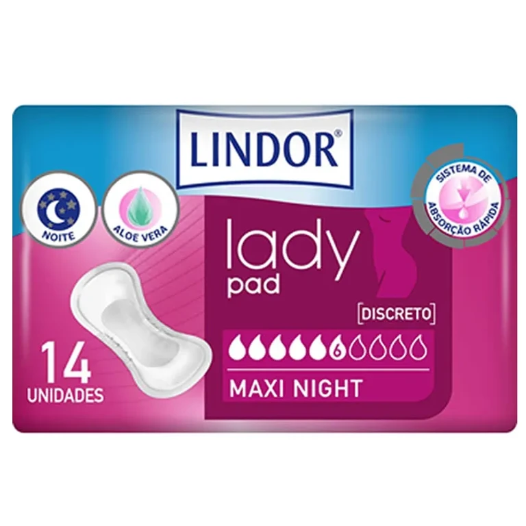 Lady Pad Maxi Night 6 Gocce