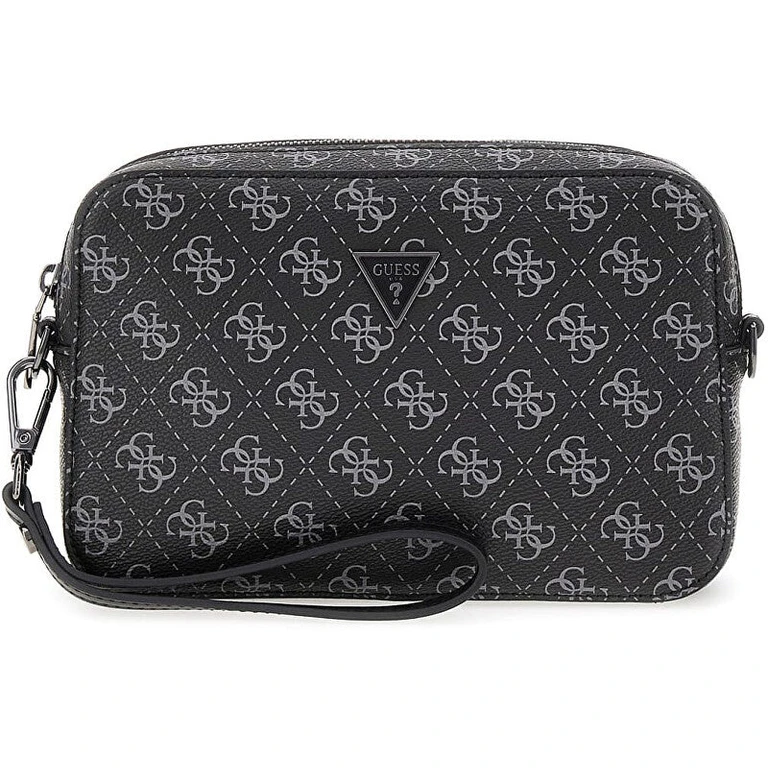 Men's Crossbody Bag pmmilop5245 black and white