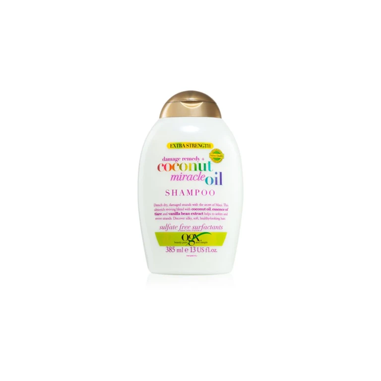 Coconut Miracle Oil Strengthening shampoo for damaged hair with coconut oil 385 ml