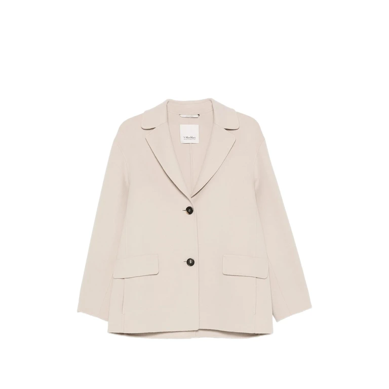 Melfi Notched-lapel Button-fastening Coat