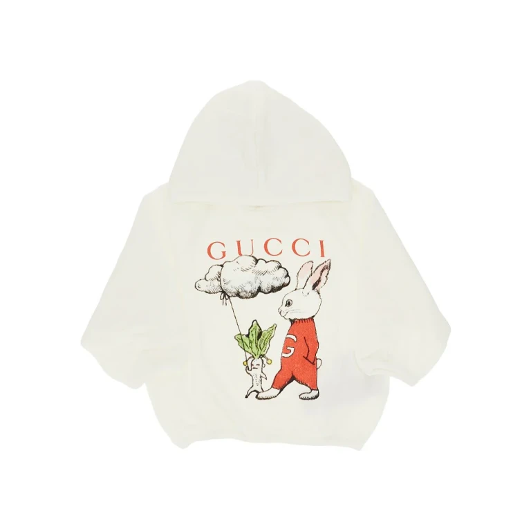 Cotton hoodie with logo print Kids 12-18