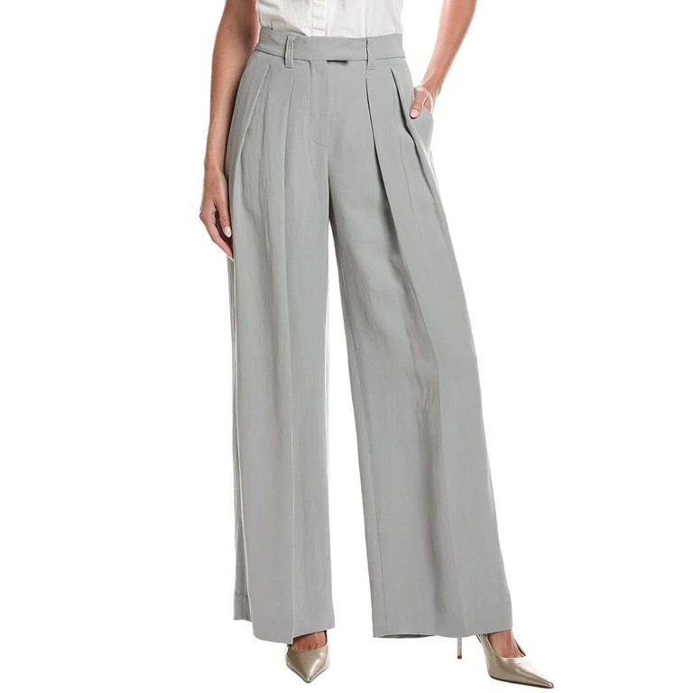 Wolight Grey Wide Leg Trousers