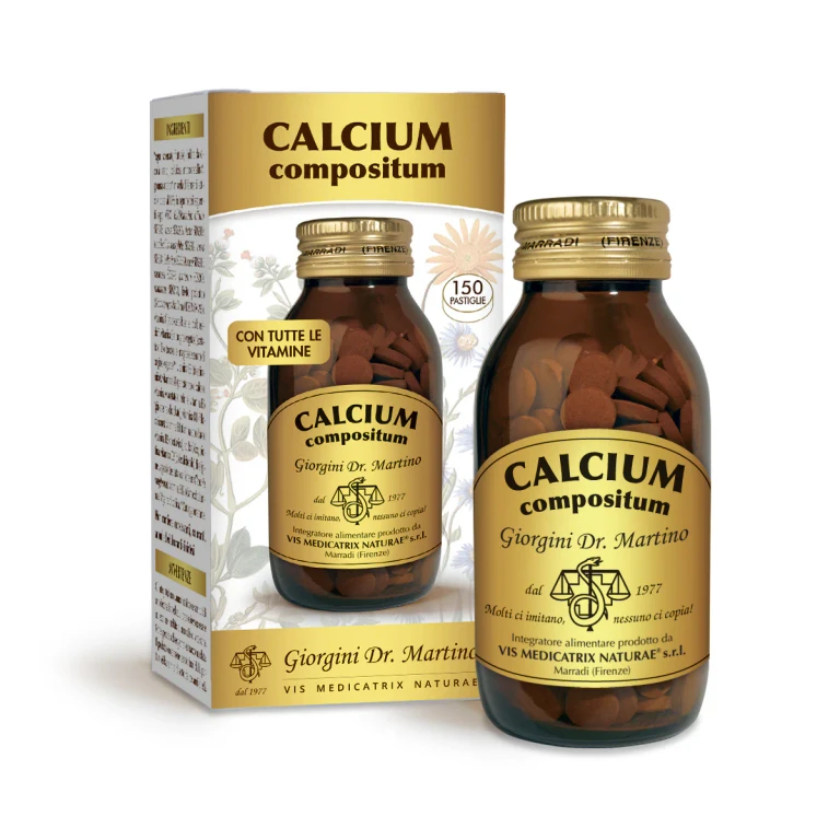 Calcium Compositum 90 G - 600 Mg Tablets