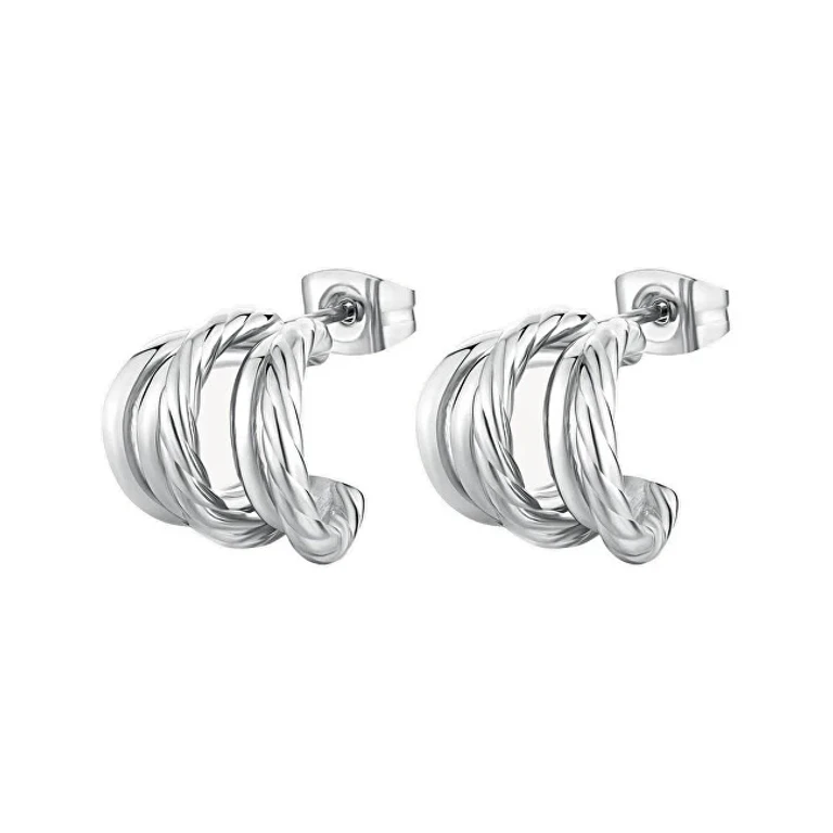 Amy BAY21 Modern Steel Earrings