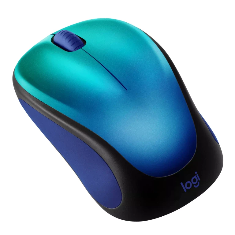 M317 Wireless Mouse (Blue Aurora):- Blue Aurora