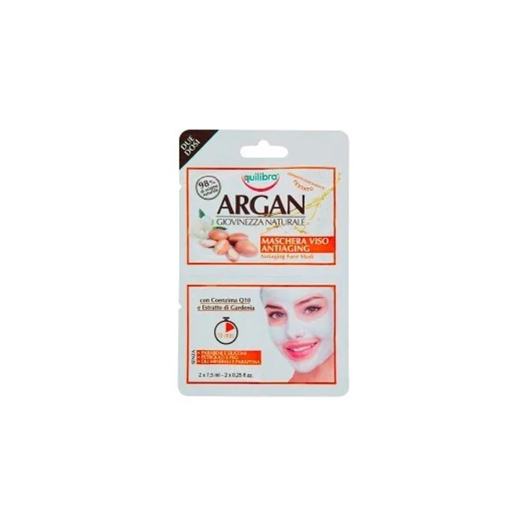 Argan Antiaging Face Mask 2 X 7.5 Ml