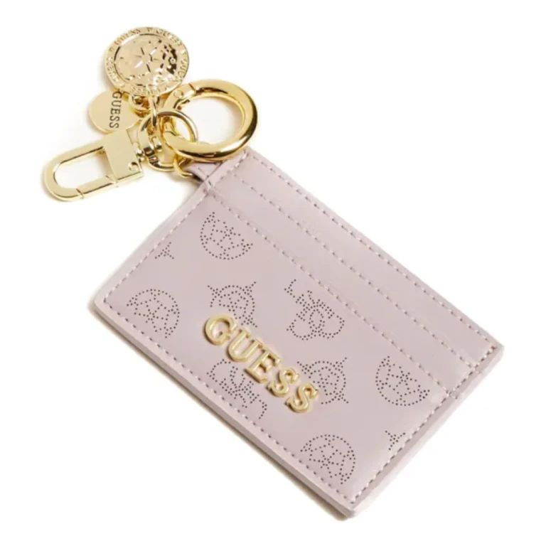 , leather keychain, RWJACA, lilac