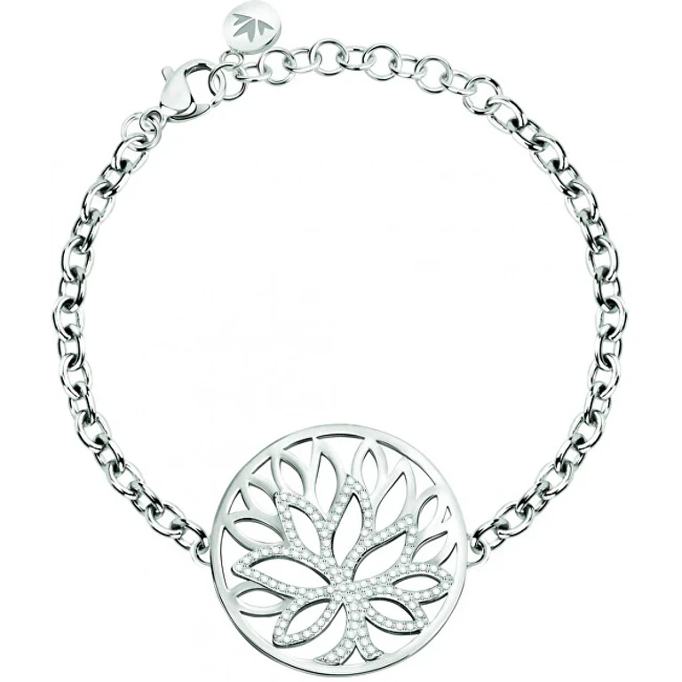 Shimmer Bracelet Tree of Life Lotus Satd12