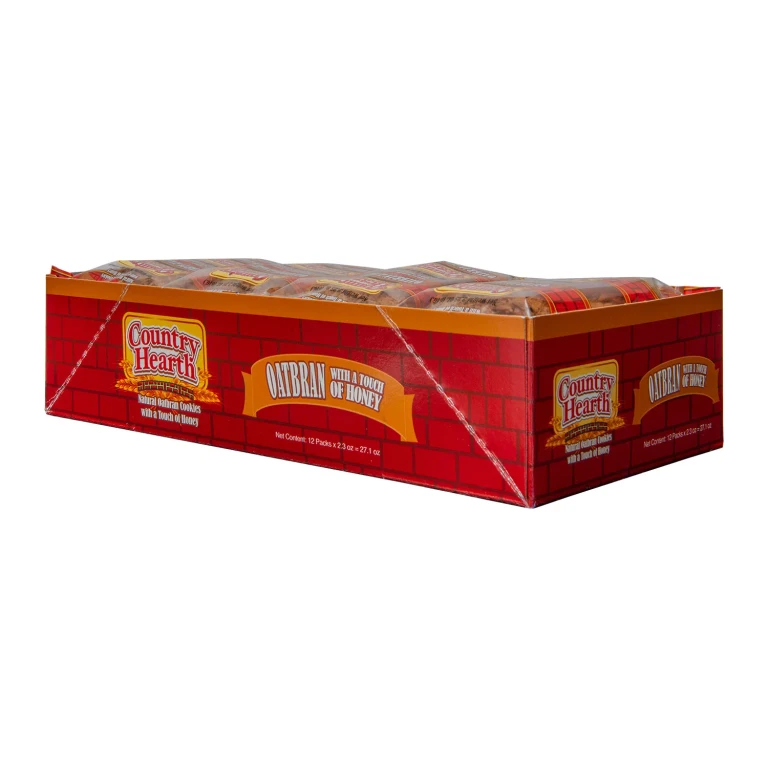 Oat Bran & Honey Cookies, 2.3 oz., 12 ct.