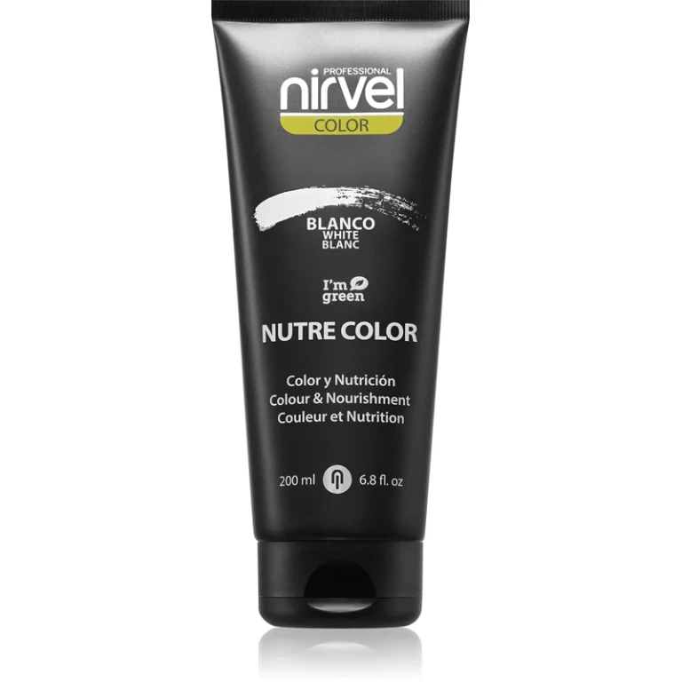 Nutre Color colored nourishing hair mask color Blanco 200 ml