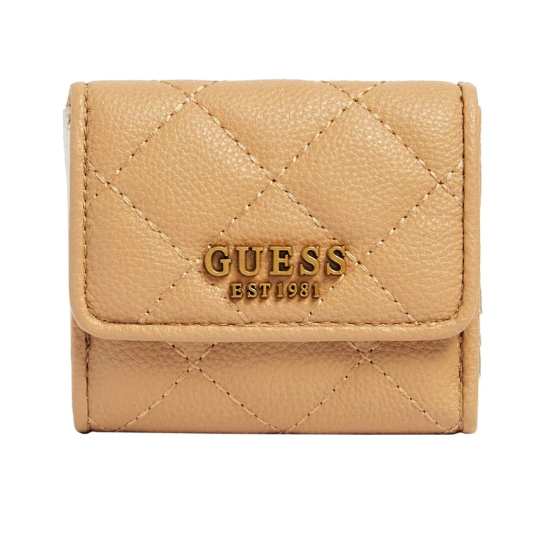 , Fabric wallet, SWQB8558440, beige, for women