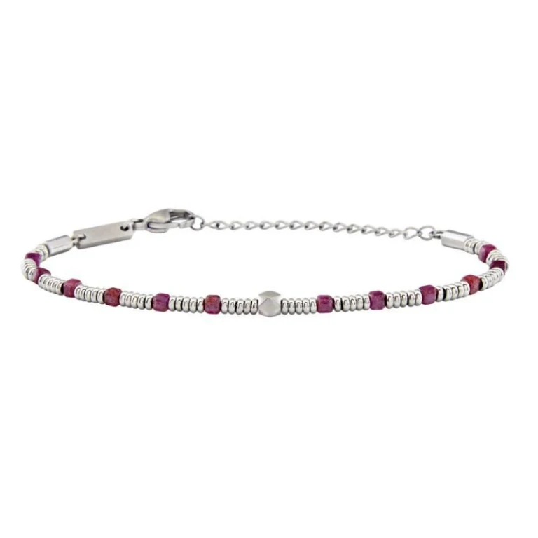 Beaded Bracelet with Ruby Priam Tj3646