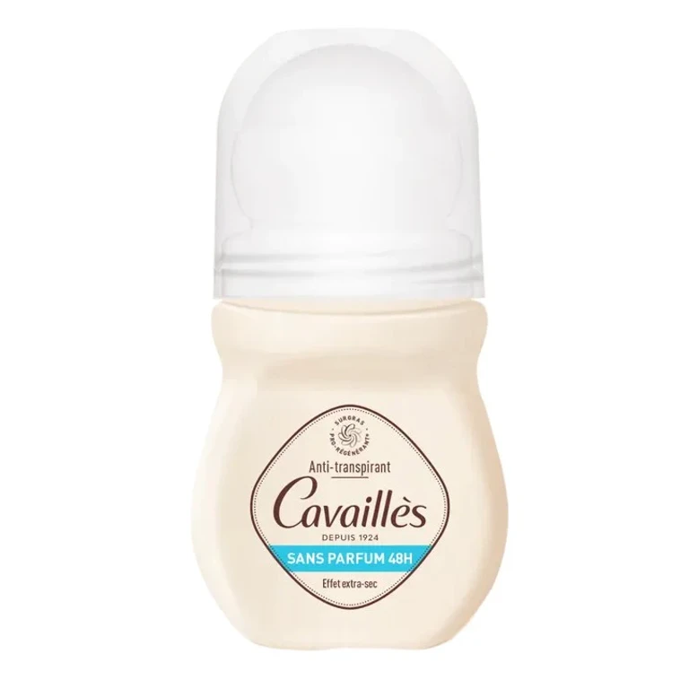 Cavaillès Fragrance-Free 48H ExtraDry Effect Deodorant RollOn 50ml