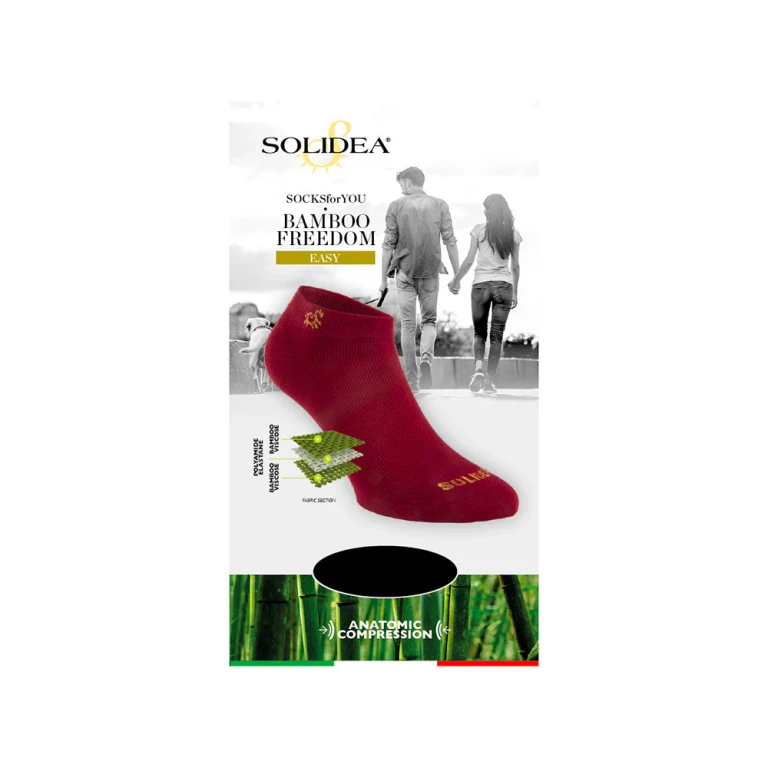 Socks for you Bamboo Freedom Easy Socks Breathable Fabric 1S Black