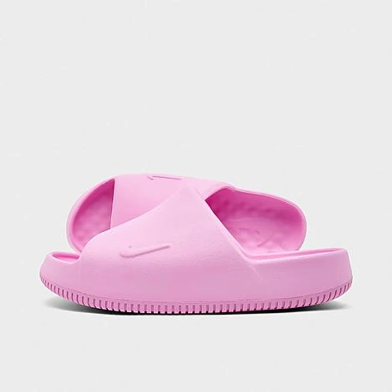 Big Kids Calm Slide Sandals in Pink Rise