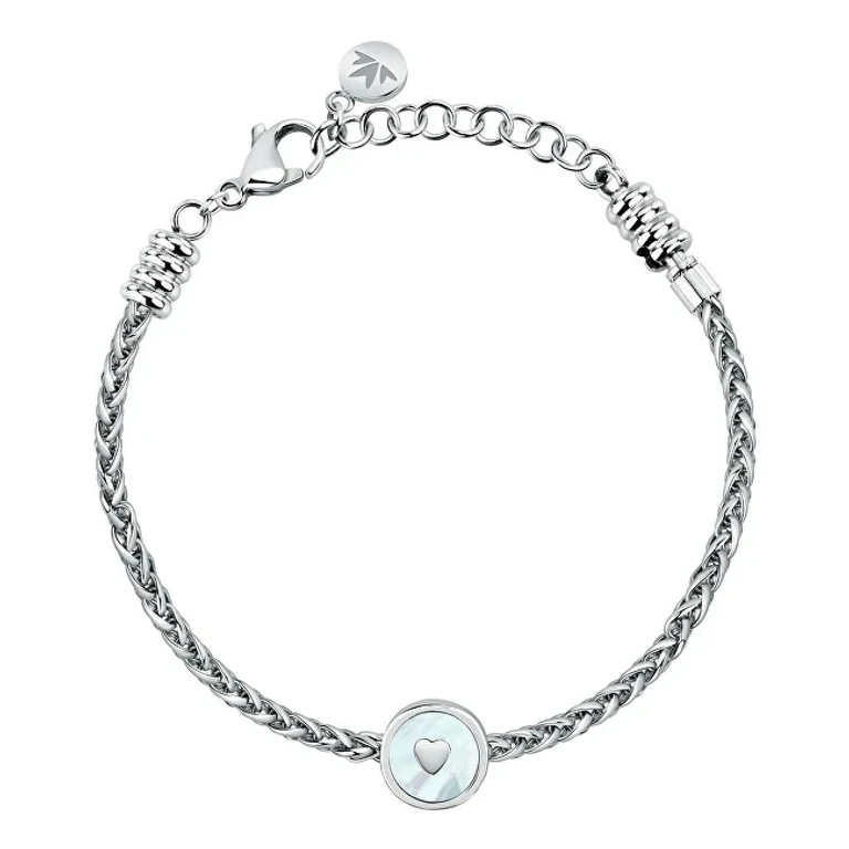Romantic Bracelet in Steel Drops Scz1393