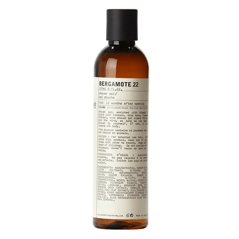 Bergamot 22 Shower Gel 237ml