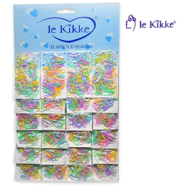 card of 24 packets of 100 pieces in pastel colours