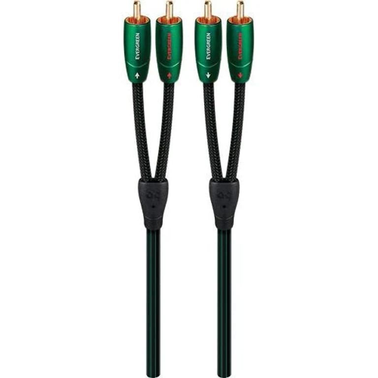 Evergreen Stereo Cable with 4 RCA Connectors (0.6 m)