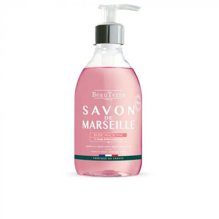 Old Rose Marseille Soap Beauterra 300 ml