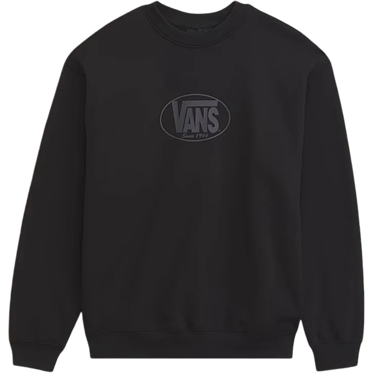 Classic Oval Long Sleeve Crew Neck Sweatshirt - Men's