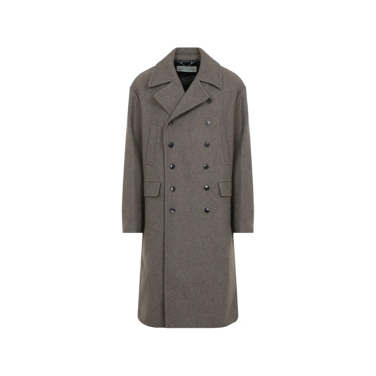 Double-breasted Wool Coat