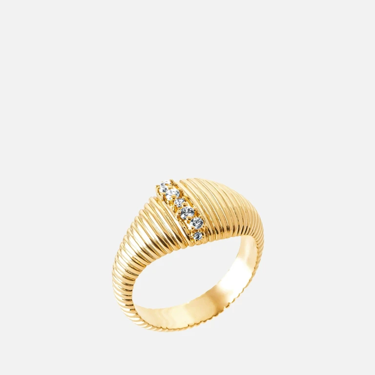 by Mia K. - Orion Ribbed Ring