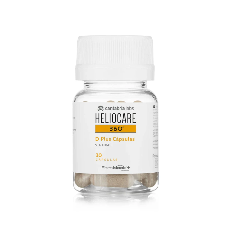 Cantabria, Heliocare 360Âº D Plus, Vitamin D, Sunscreen, Supplements, 30 pcs