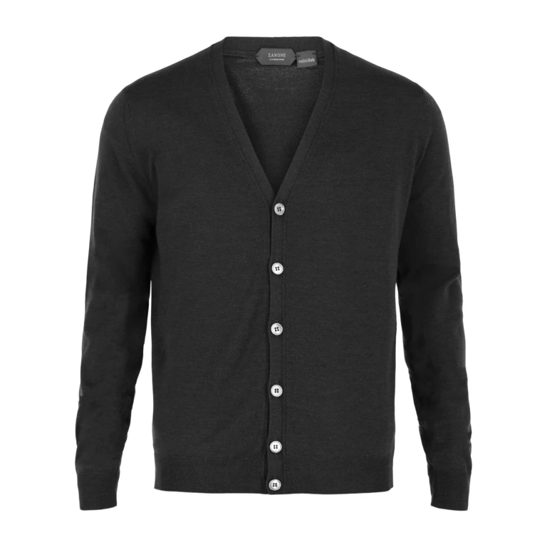 Zanone Slim Fit Cardigan