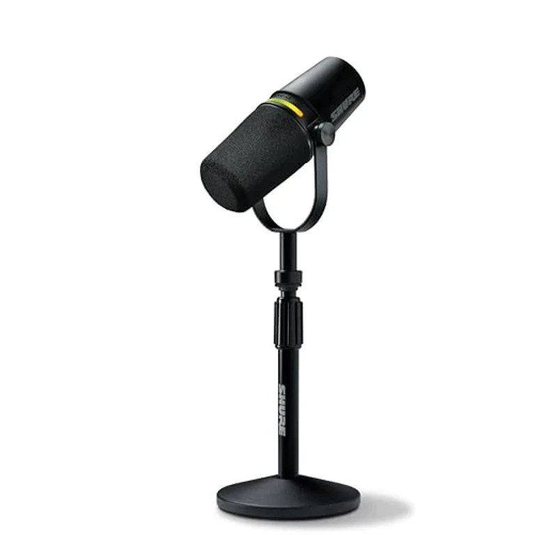 MV7+ Podcast Dynamic Microphone with Stand
