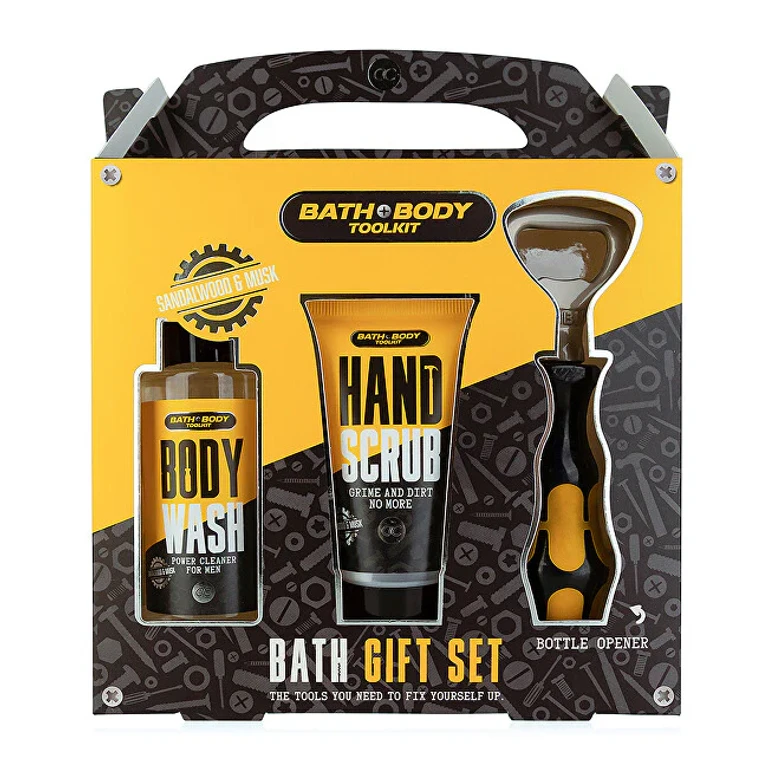 Gift Set For Bath And Body With Bottle Opener