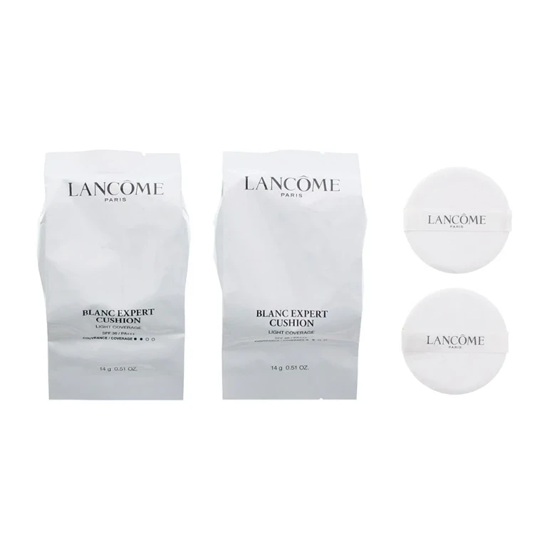 Duo Set Lancome Blanc Expert Lightweight Coverage Compact Foundation SPF 36 14 g