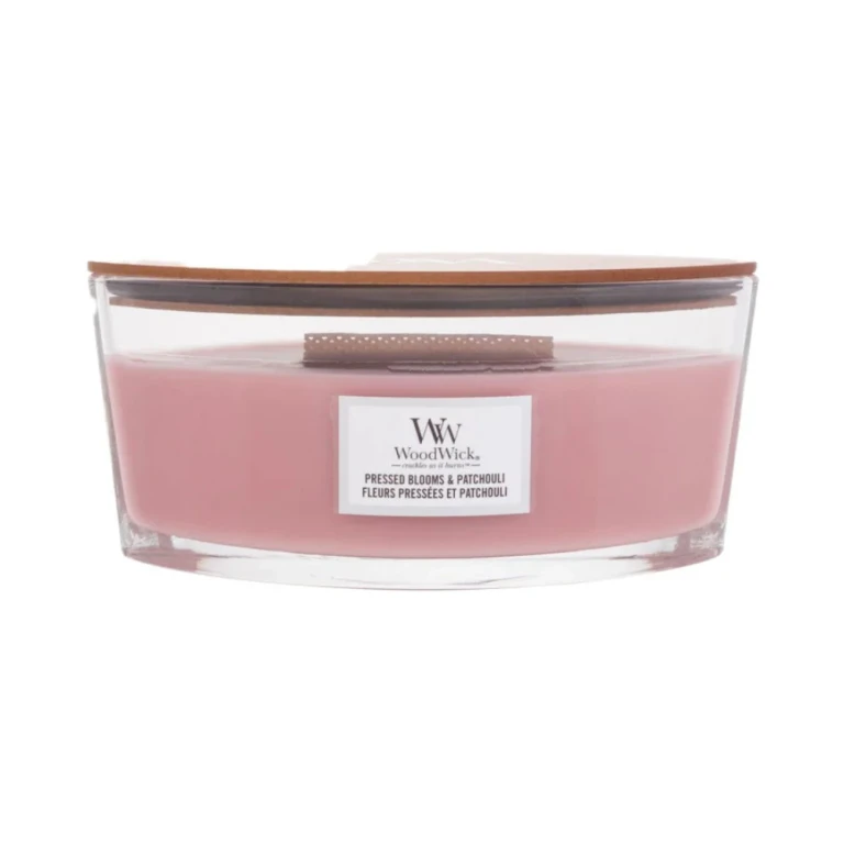 Pressed Blooms & Patchouli ship crushed blooms and patchouli scented candle - 16 oz
